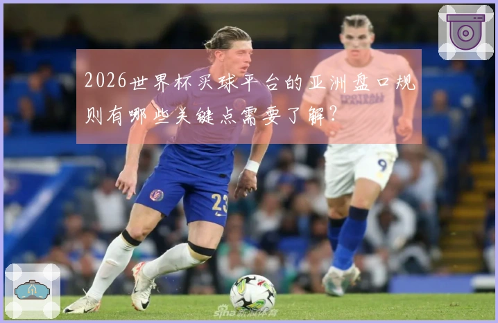 2026世界杯买球平台的亚洲盘口规则有哪些关键点需要了解？